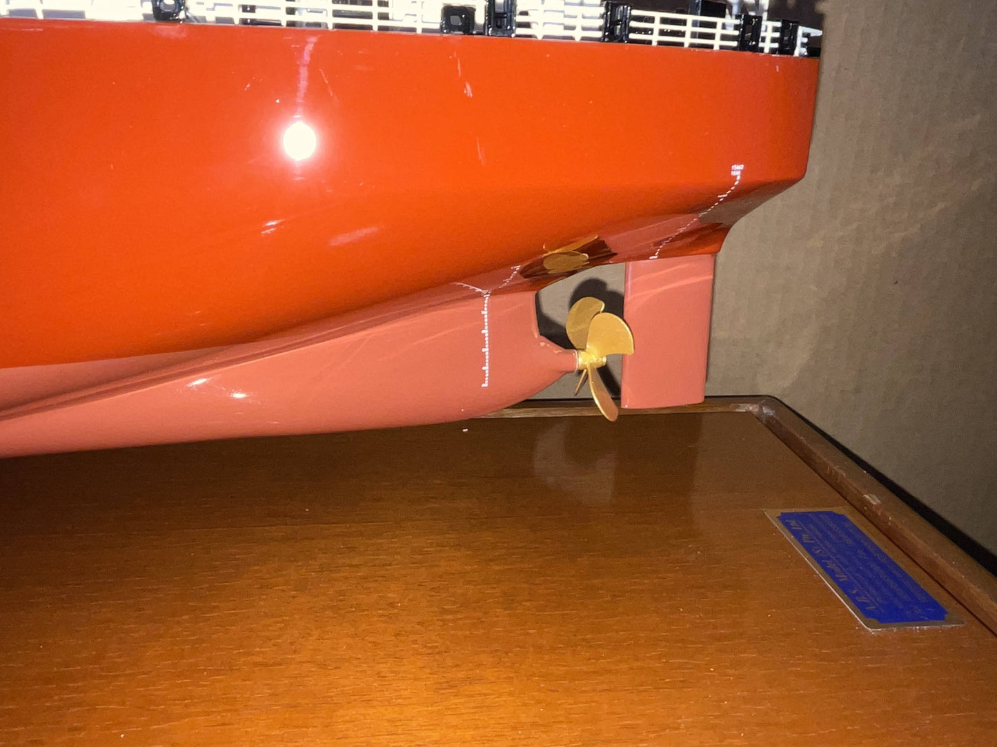 Builders Model of an Oil Tanker