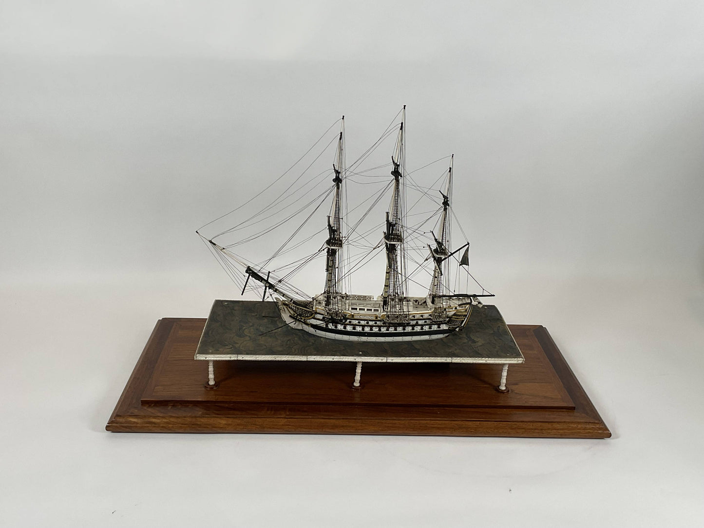Prisoner of War Model of Eighty Gun Frigate