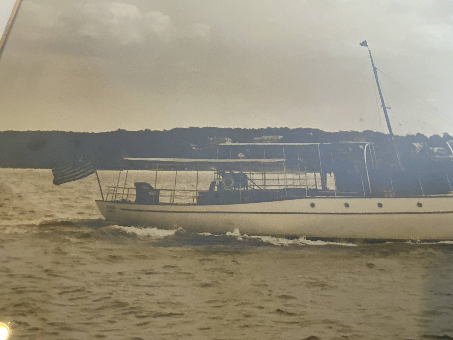 Photo of a Yacht by Edwin Levick NY