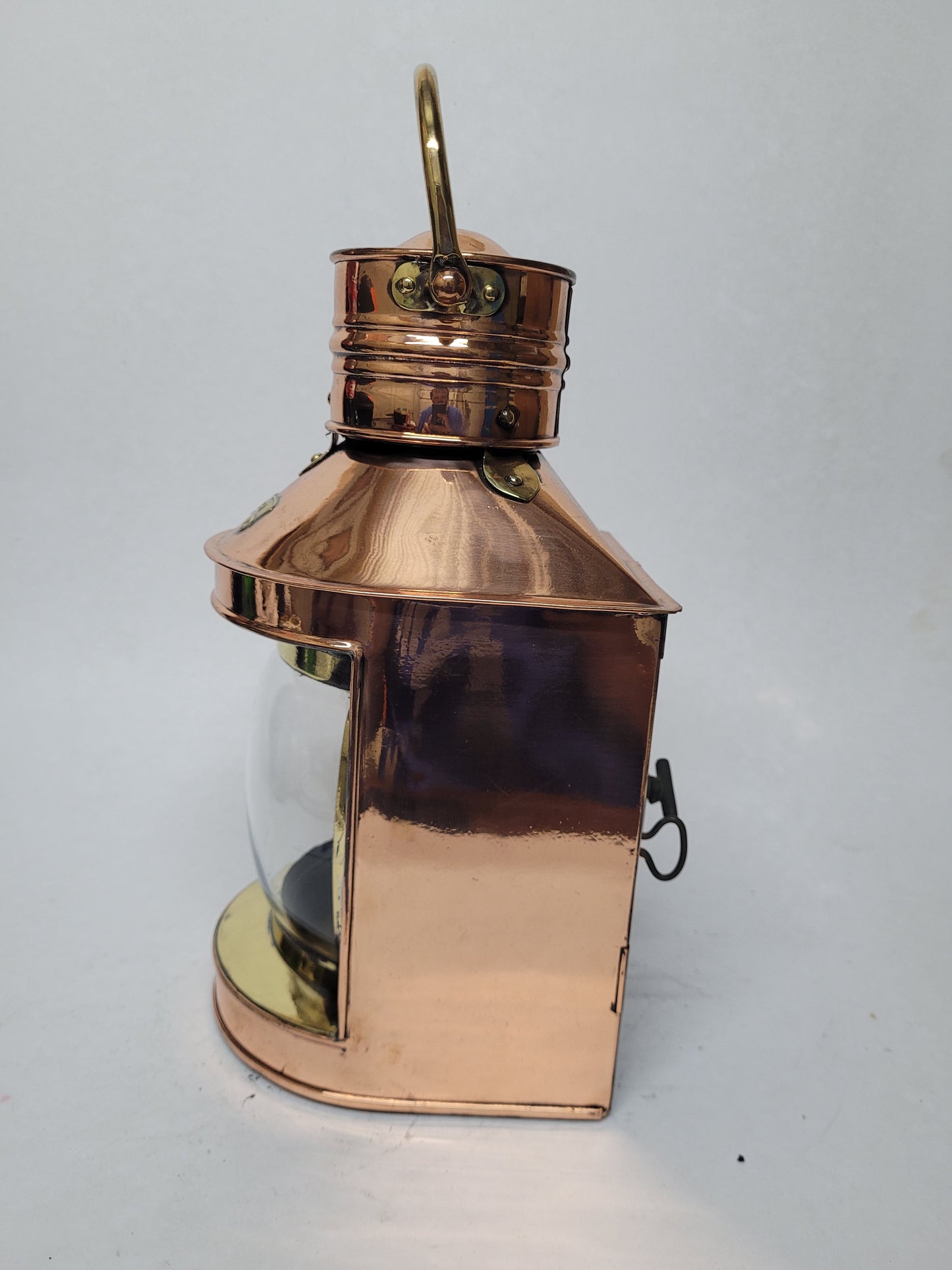 Solid Copper Ships Stern Lantern by Davey