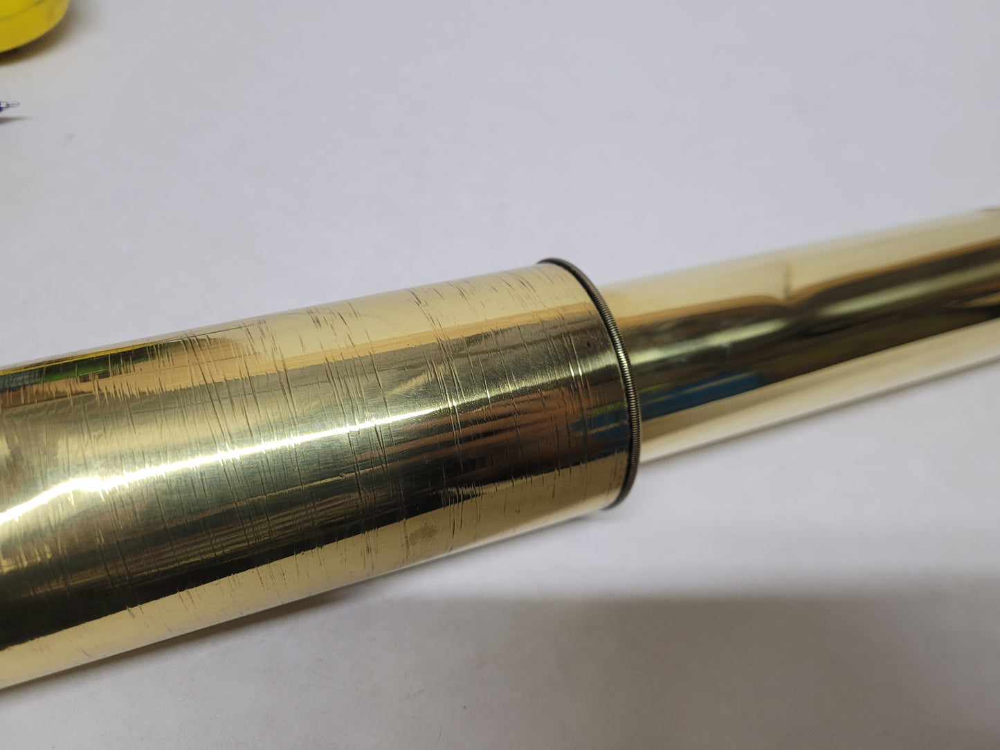 Solid Brass Ship Rifle Telescope