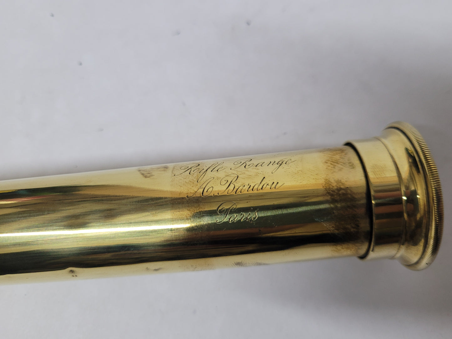 Solid Brass Ship Rifle Telescope