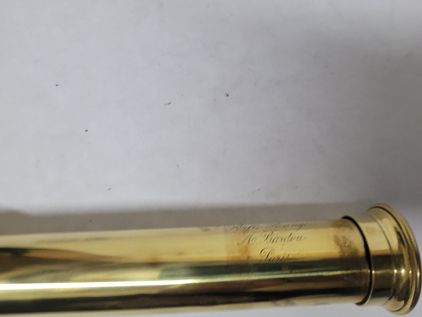 Solid Brass Ship Rifle Telescope