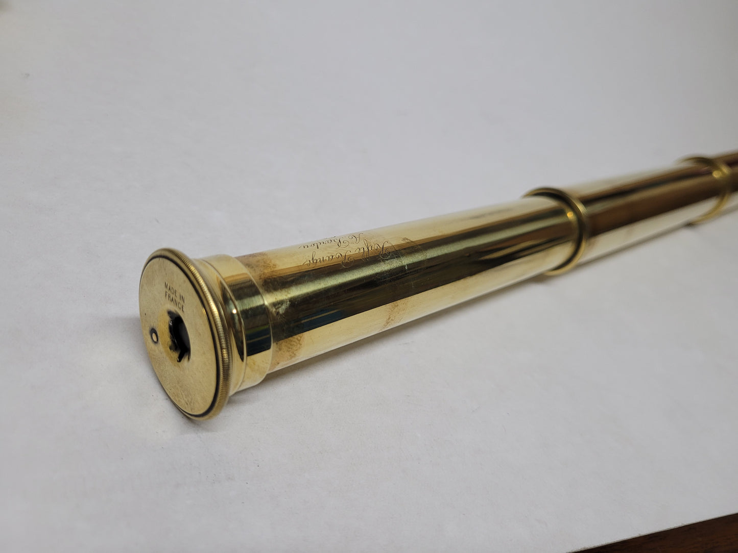 Solid Brass Ship Rifle Telescope