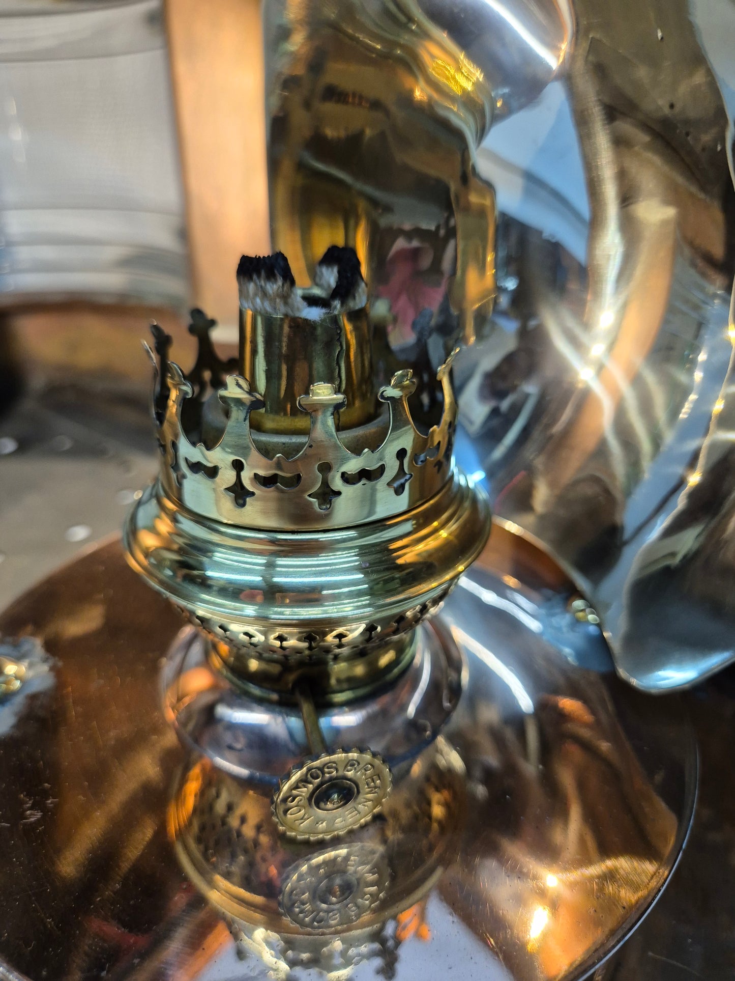Solid Copper Ship's Masthead Lantern from England