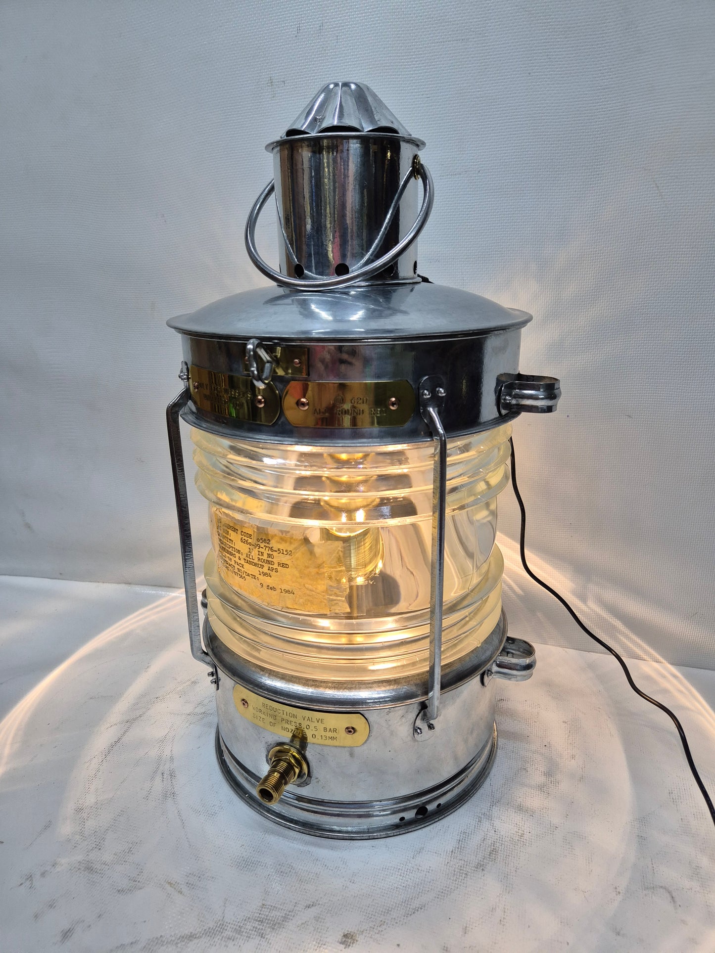 British Royal Navy Surplus Ship's Lantern