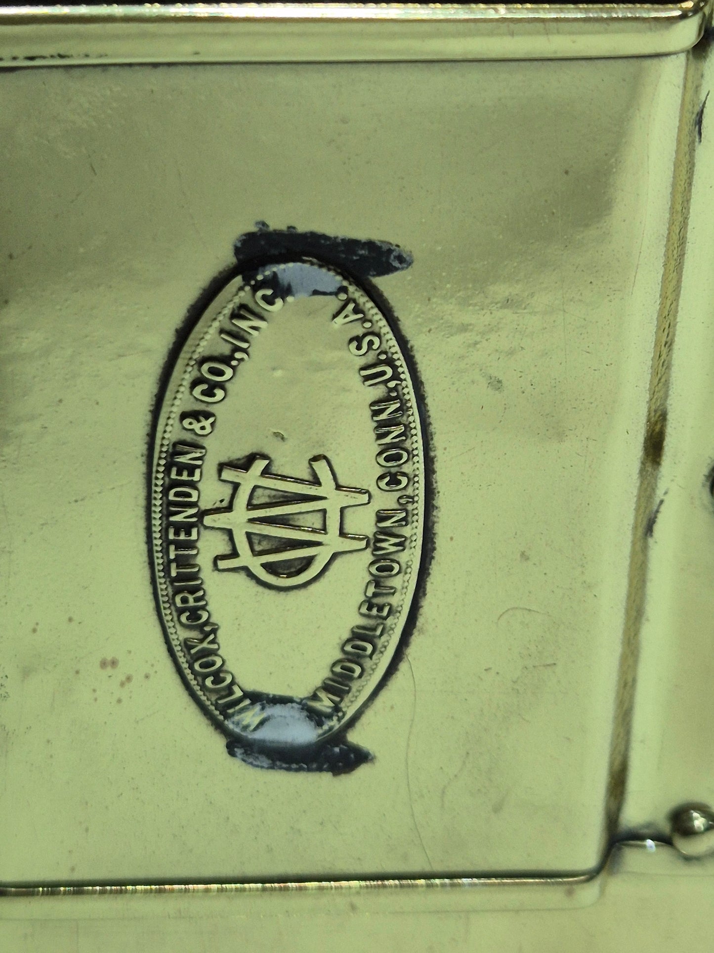 Wilcox Crittenden Port and Starboard Bow Lantern from a Small Boat