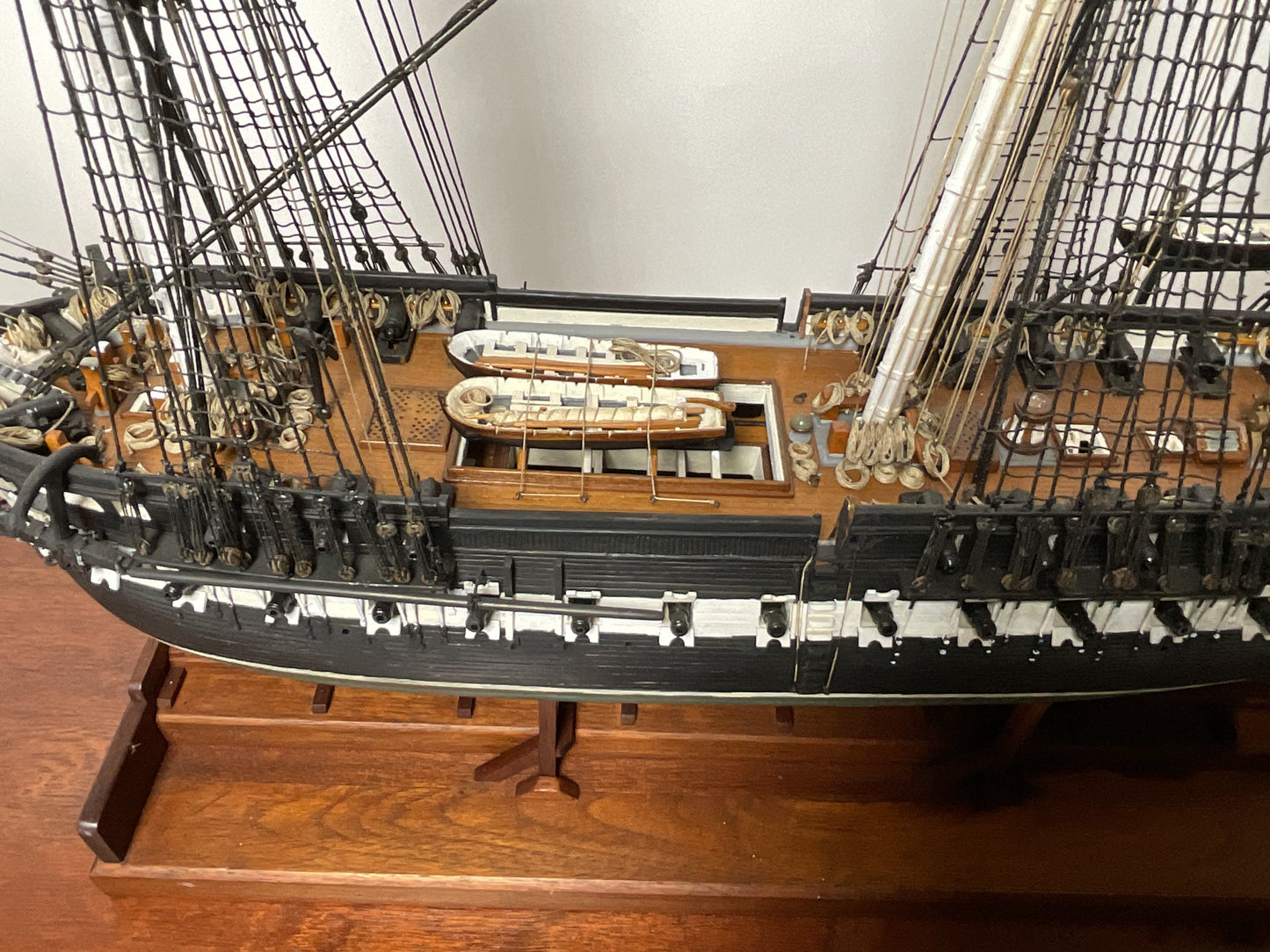Ship Model by H Percy Ashley of the USS Constitution