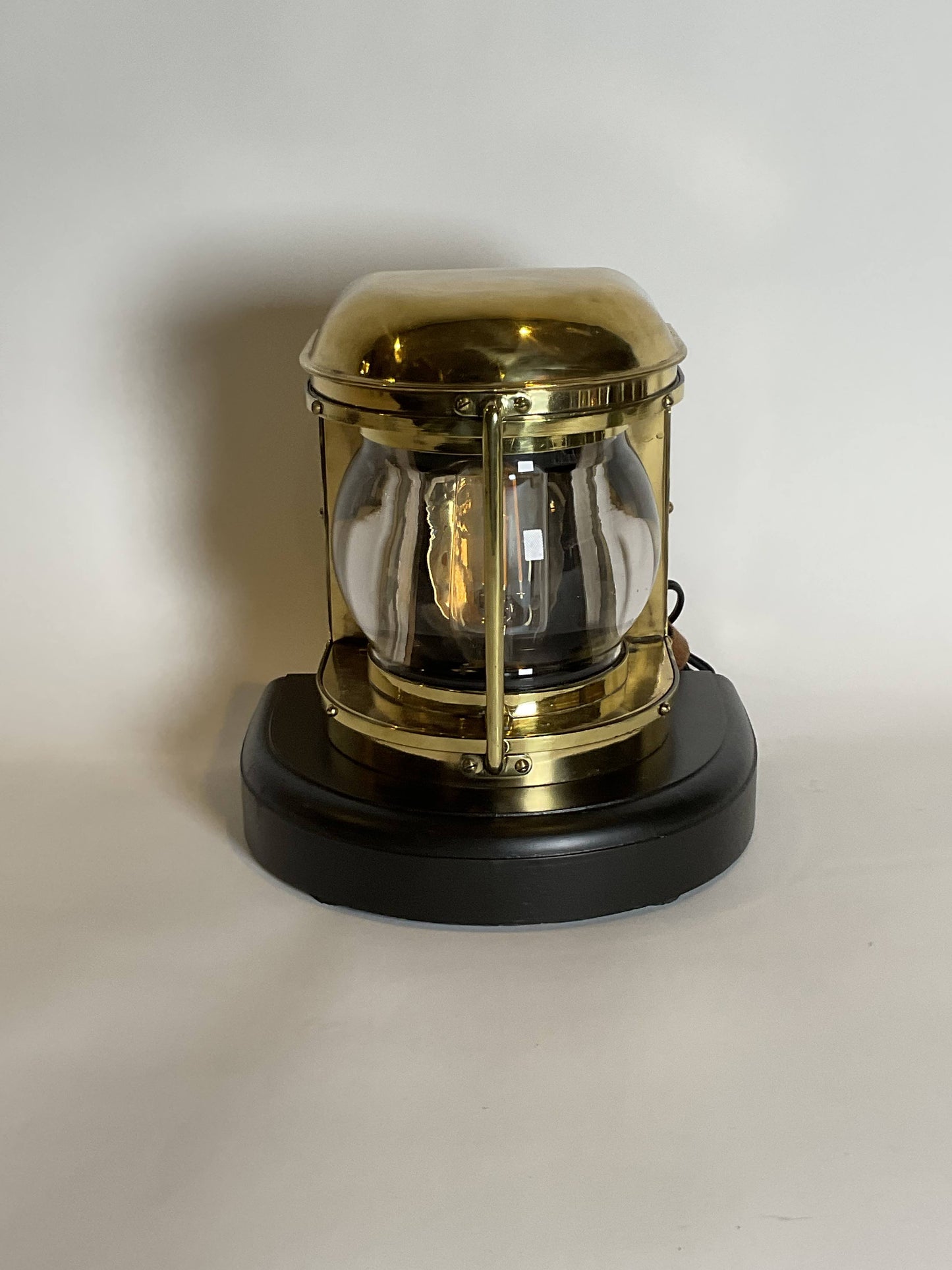 Polished Boat Lantern with Beautiful Lens