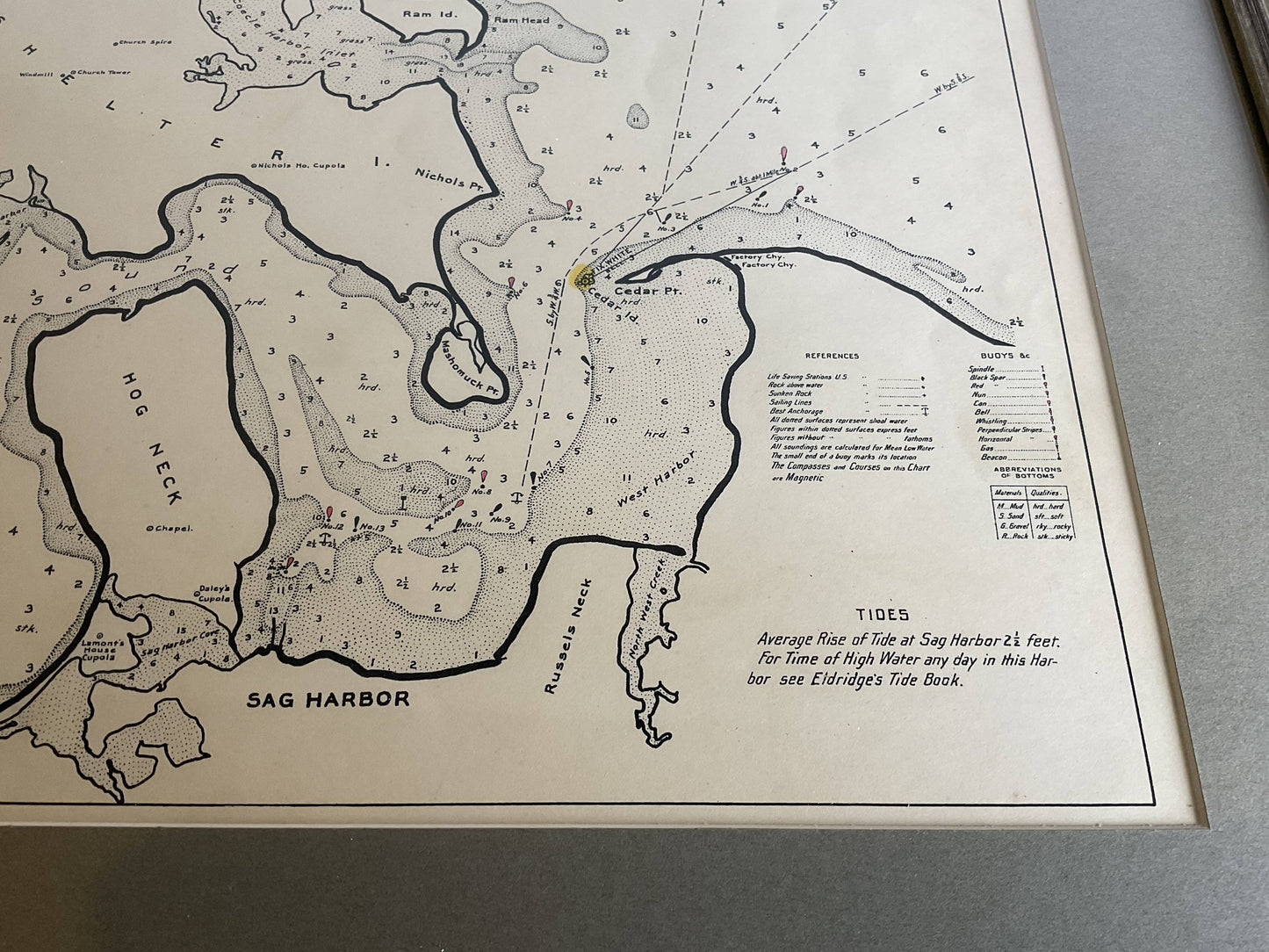 Sag Harbor Nautical Chart