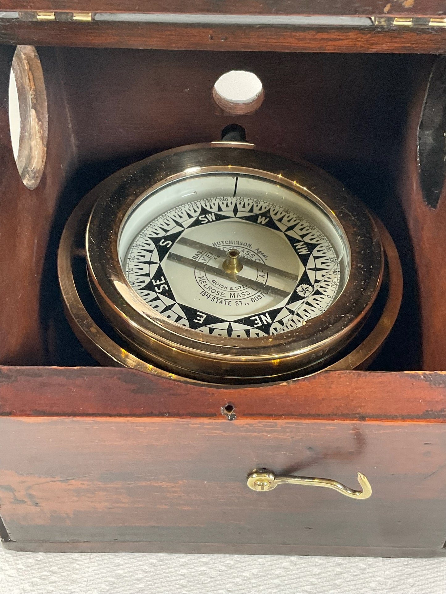 Boat Binnacle Compass from the Nineteenth Century