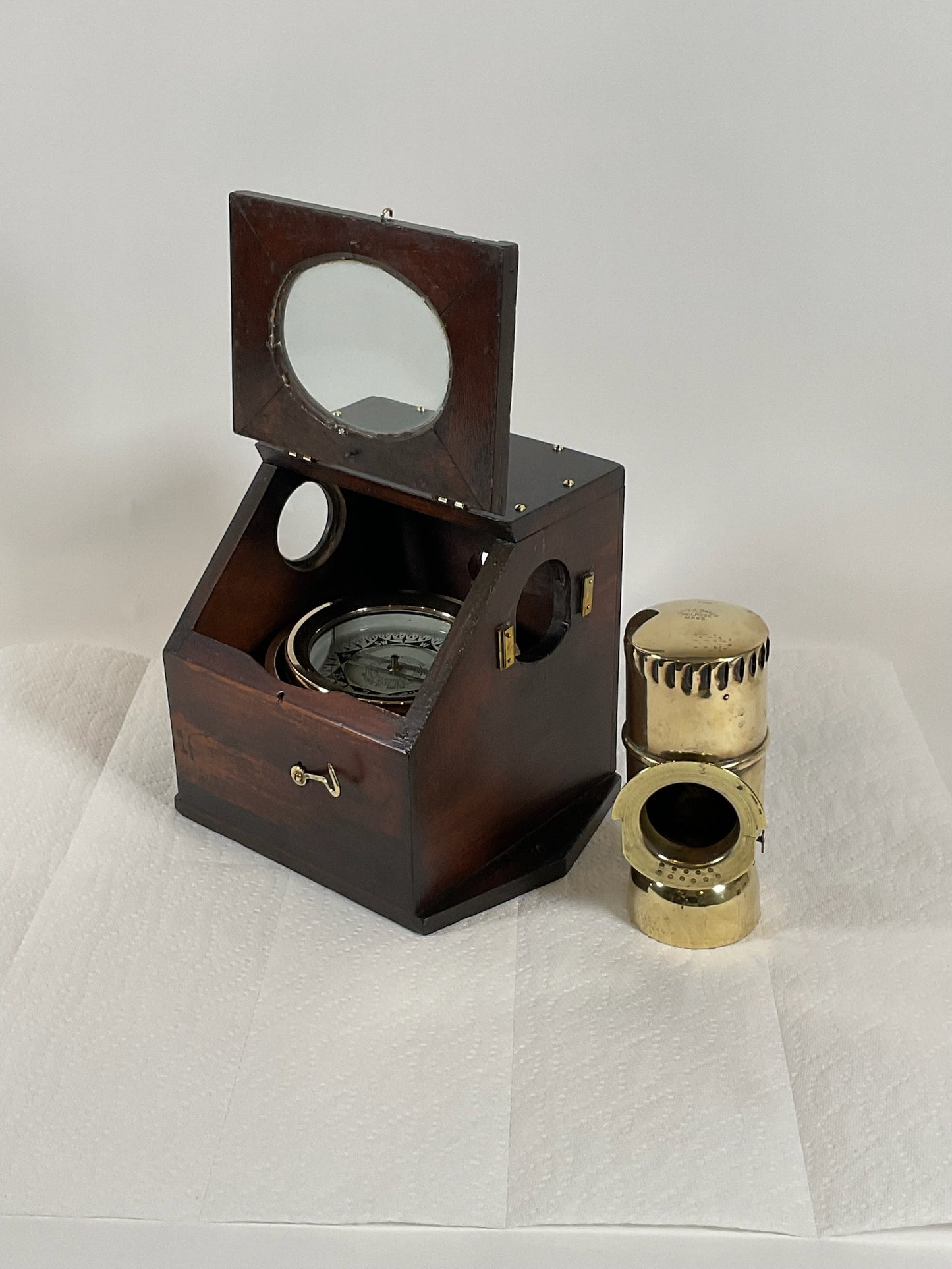 Boat Binnacle Compass from the Nineteenth Century