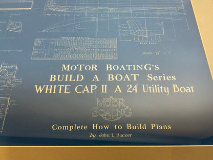 Boat Blueprint of White Cap II