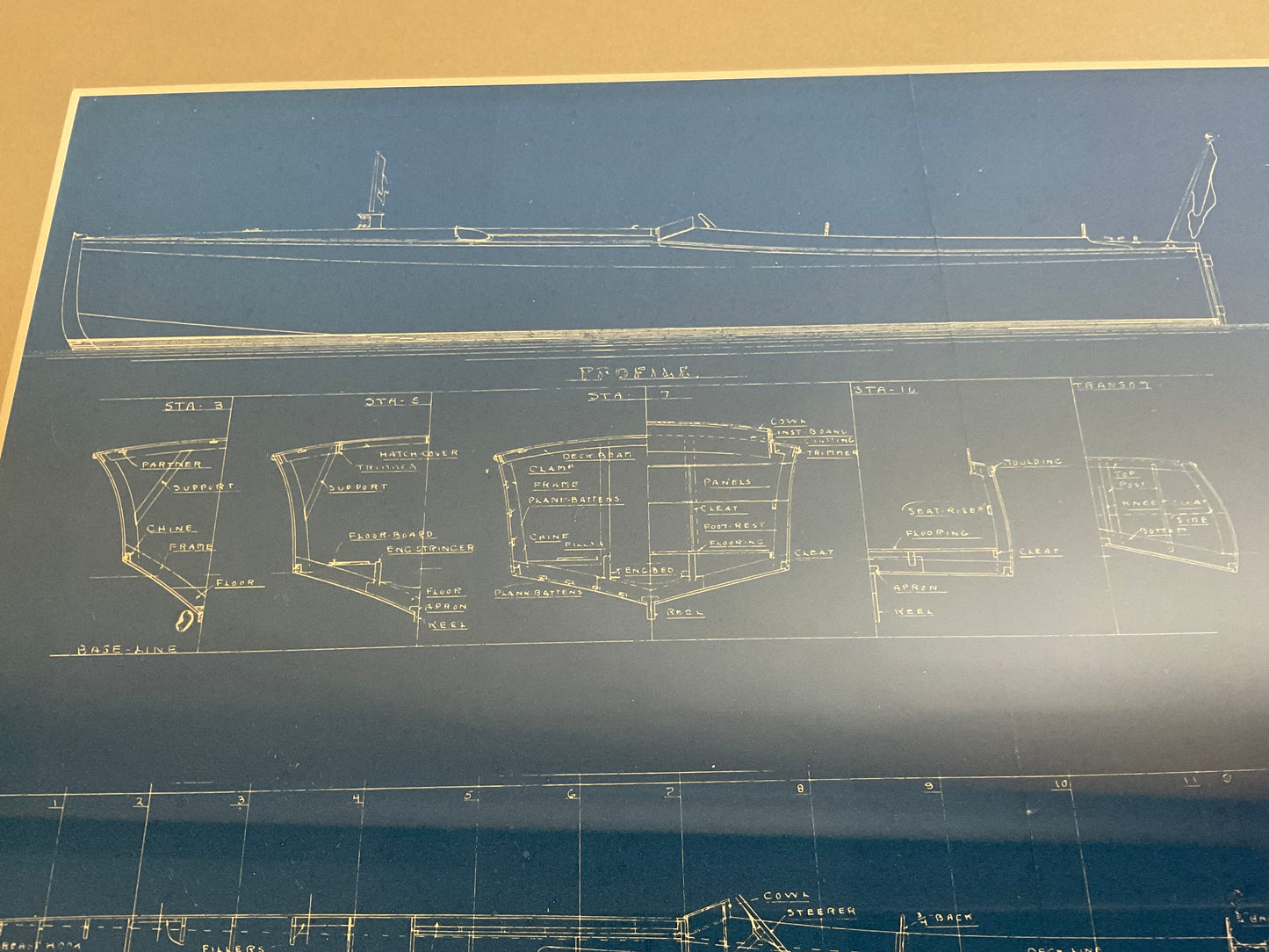 Boat Blueprint of White Cap II