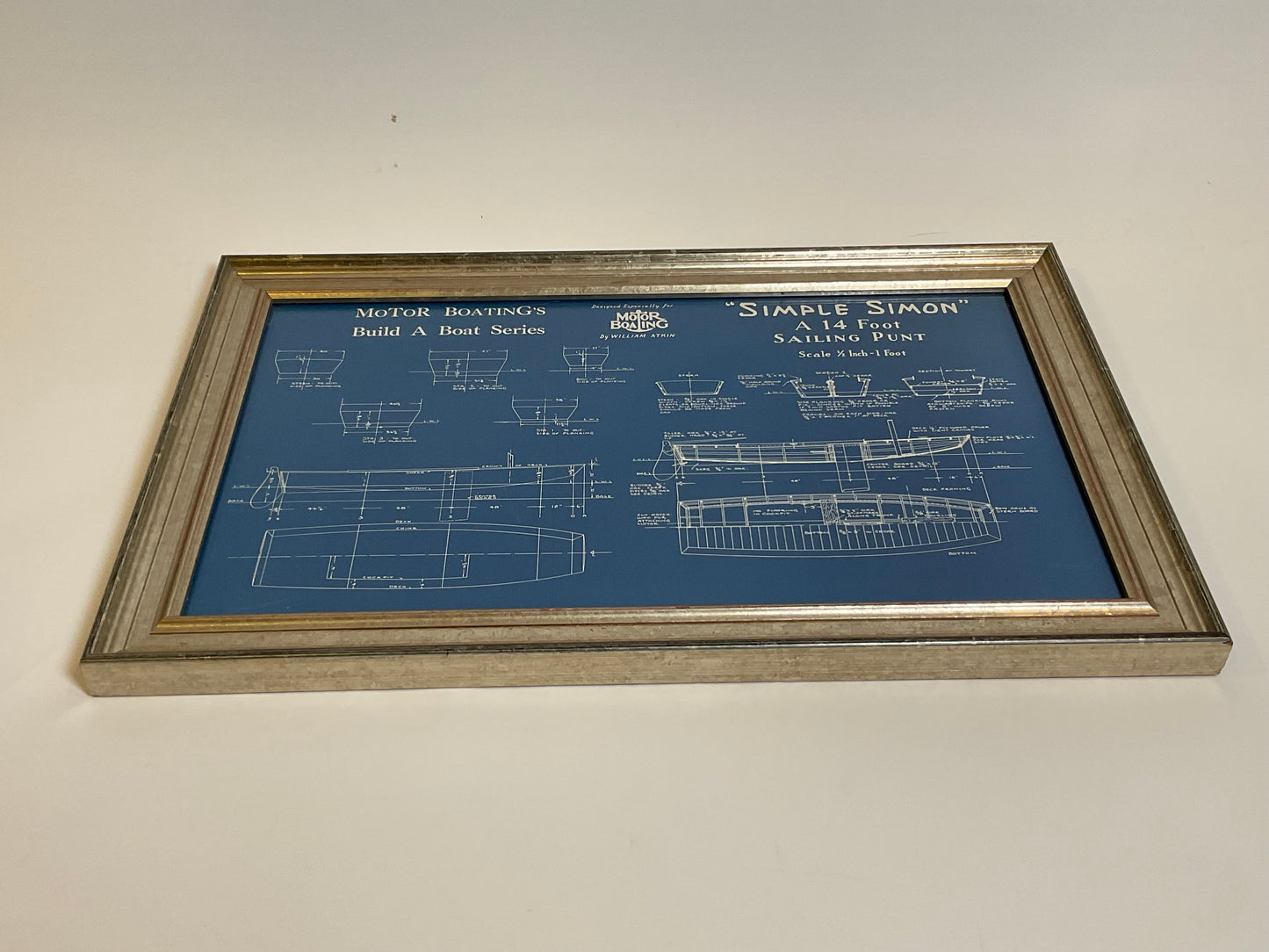 Sailboat Blueprint for Simple Simon