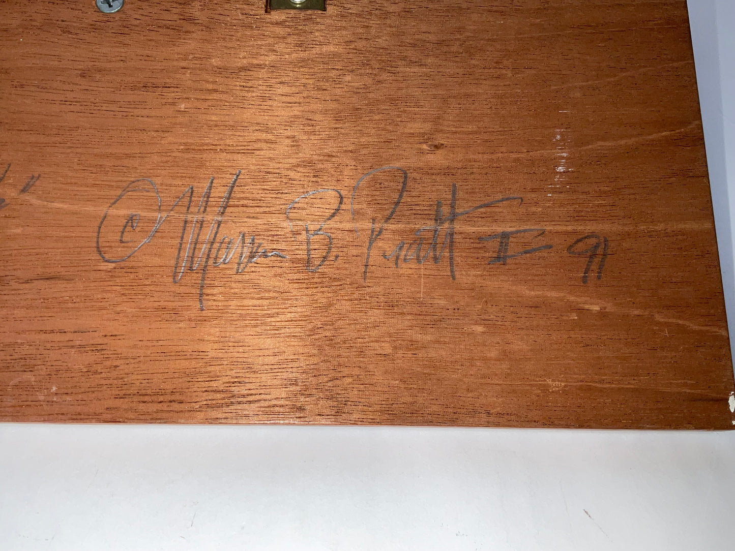 Half Model of a Block Island 40 Designed by W.H. Tripp Jr.