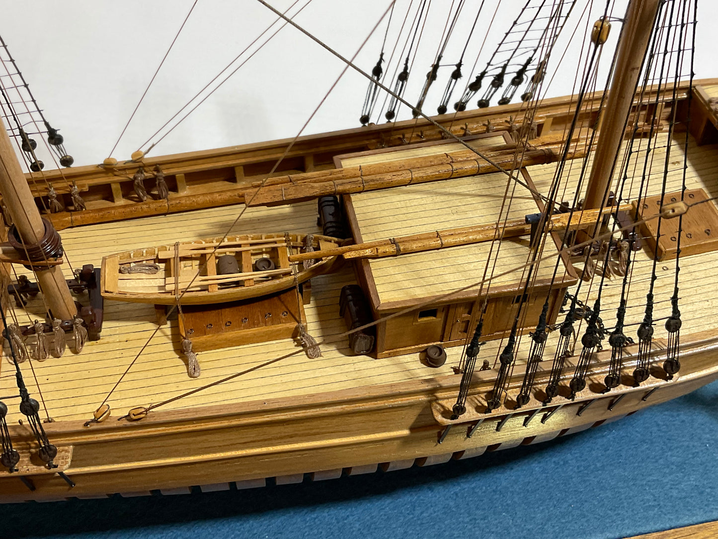 Ship model of Brig Pilgrim by Hitchcock