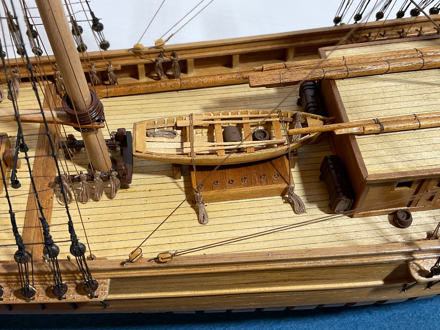 Ship model of Brig Pilgrim by Hitchcock