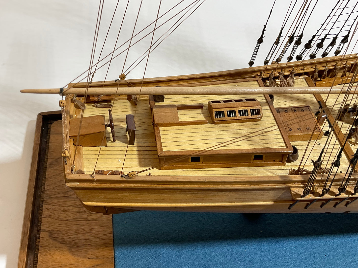 Ship model of Brig Pilgrim by Hitchcock