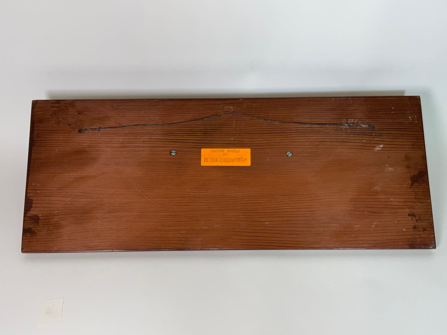 Half Model of a Sailboat Called Rub a Dub Dub