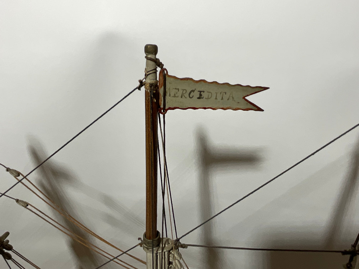 Brass Case Antique Shops Model "Mercedita" of Boston