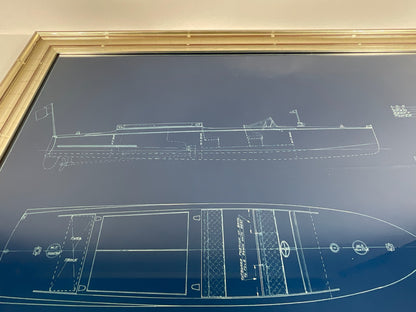Rare Boat Blueprint from George Lawley