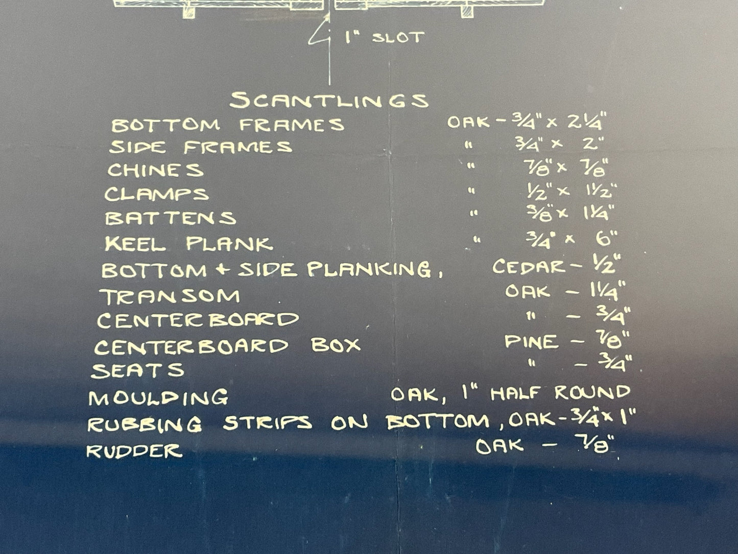 Alden Design No. 548, Sailing Skiff Blueprint