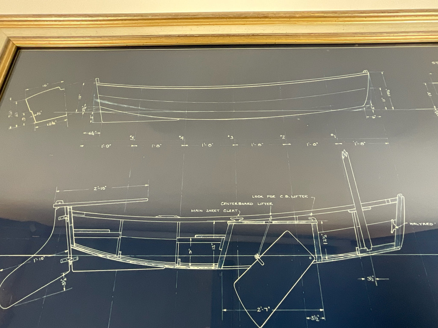 Alden Design No. 548, Sailing Skiff Blueprint