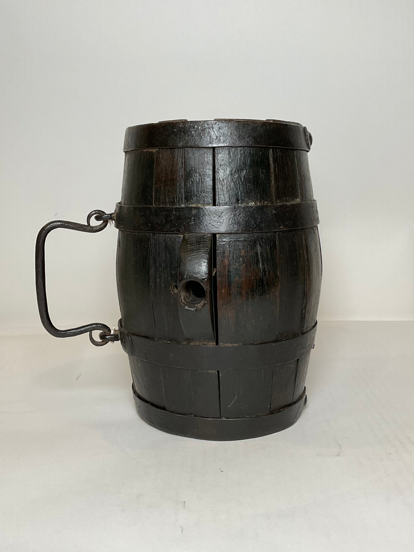 Steel Bound Ship's Lifeboat Water Cask