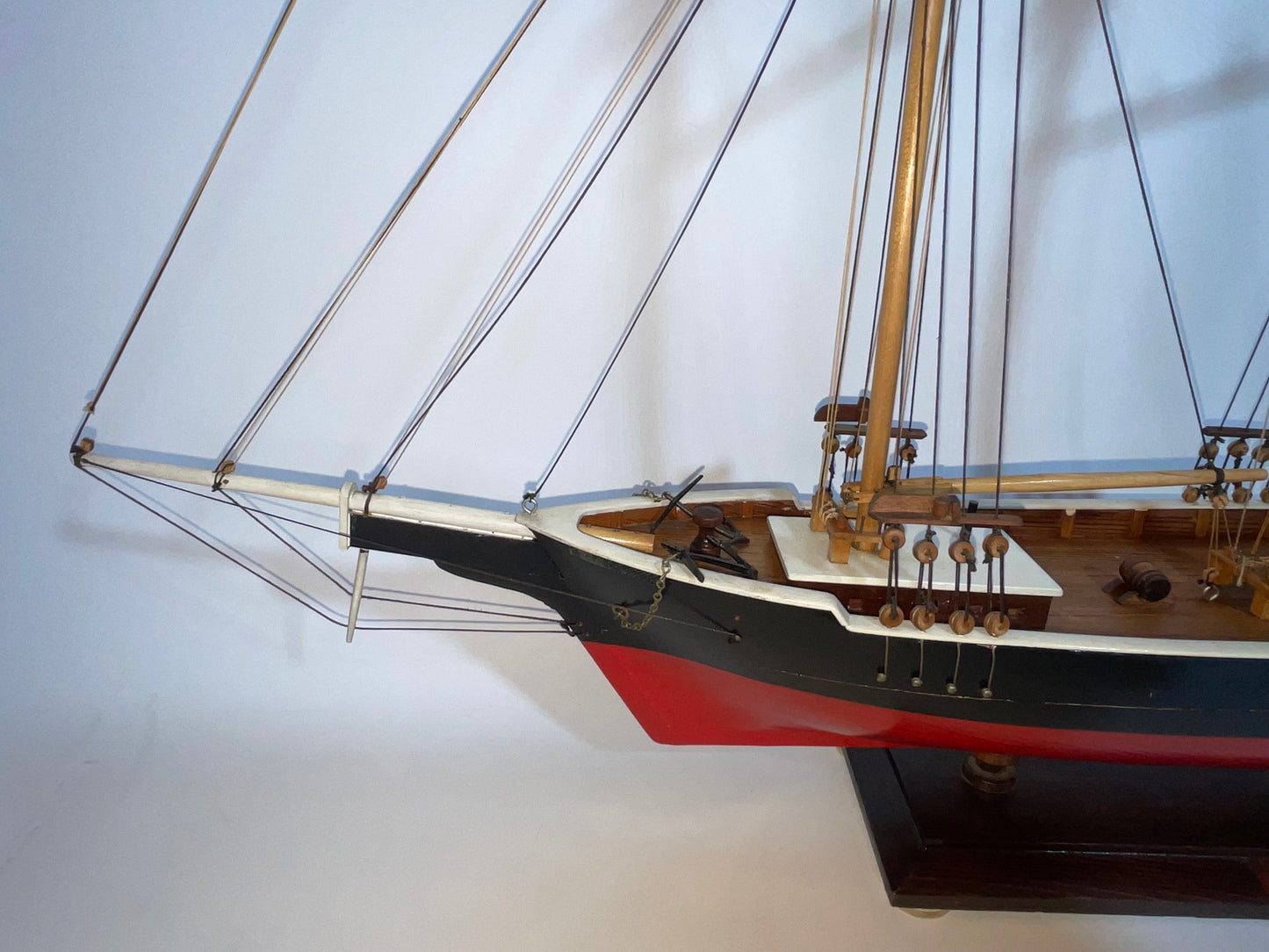 Three Masted Schooner Ship Model
