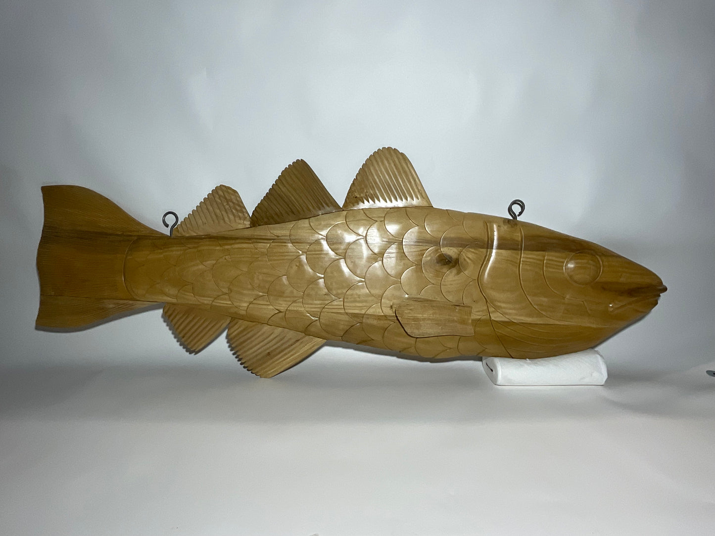 Six-Foot Carved Codfish