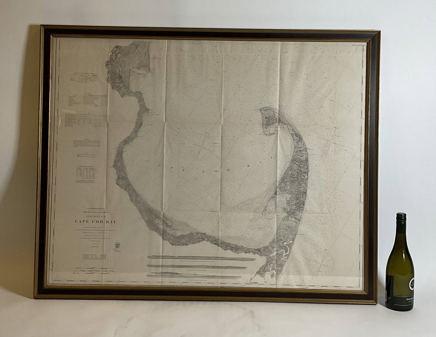 US Coast Survey Chart Of Cape Cod Bay