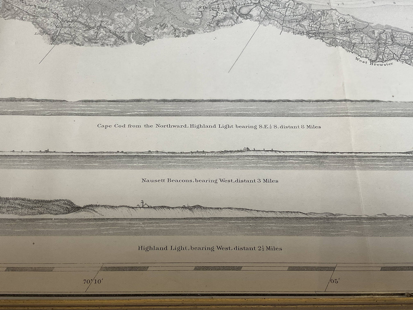 US Coast Survey Chart Of Cape Cod Bay