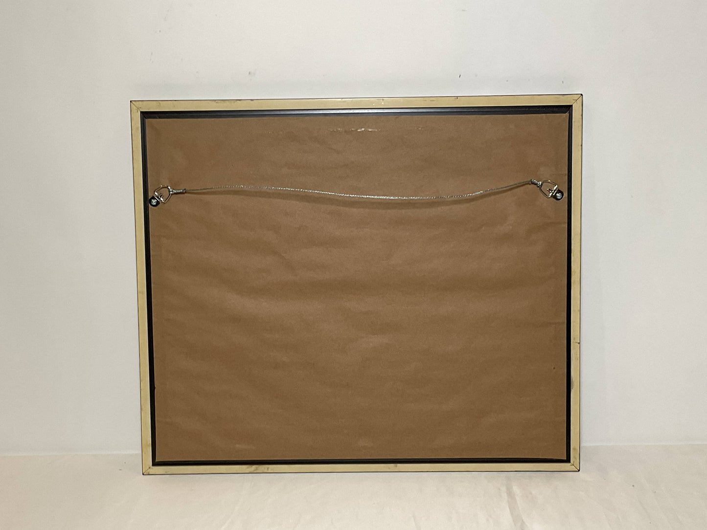 Framed International Code of Signals Delta (D) Linen Flag