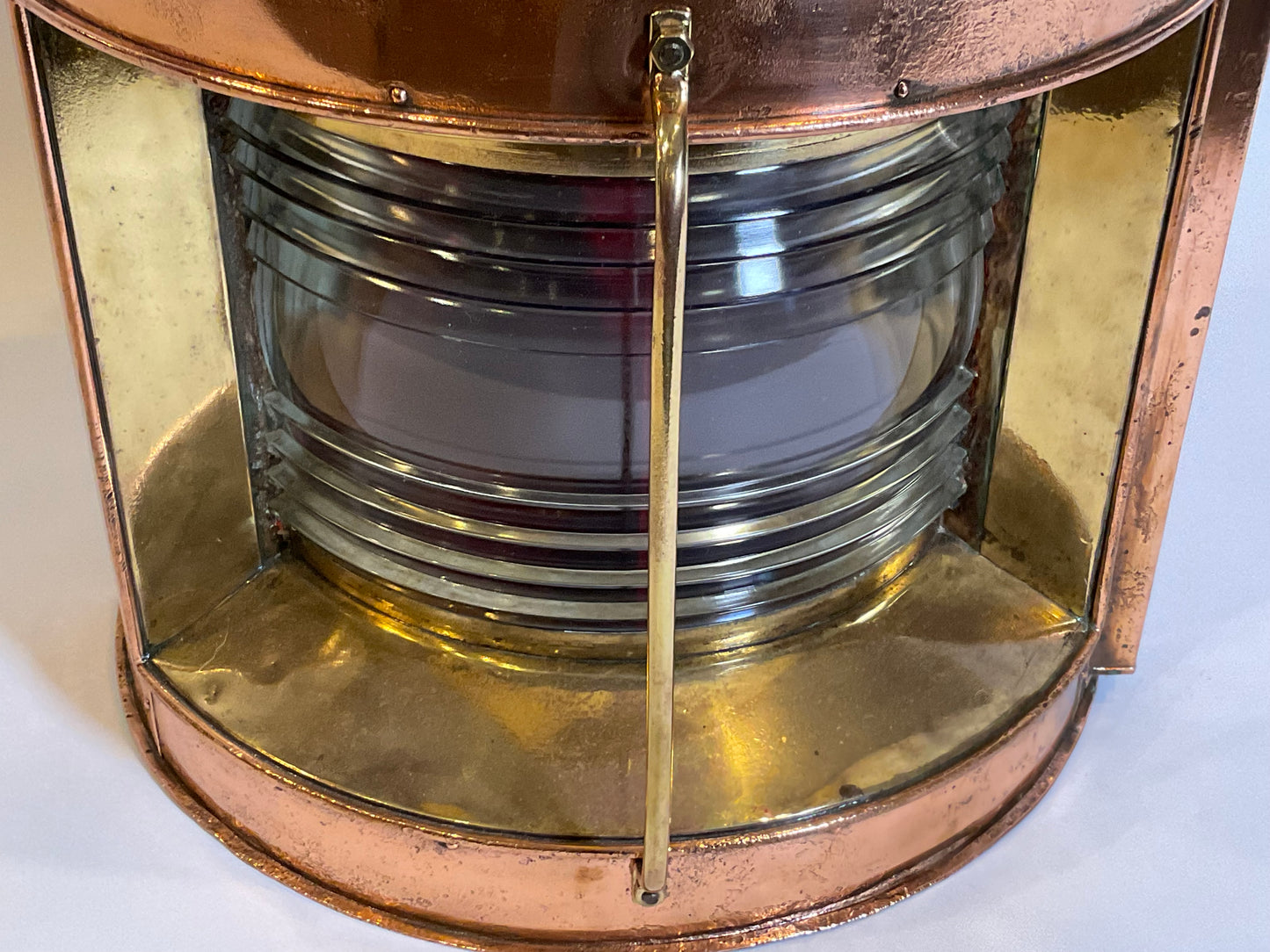 Large Copper Ships Lantern