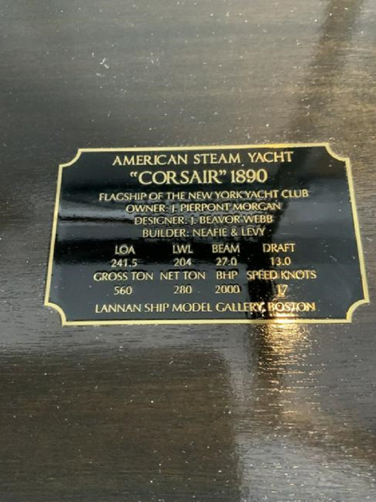 Corsair Steam Yacht Of JP Morgan - Lannan Gallery