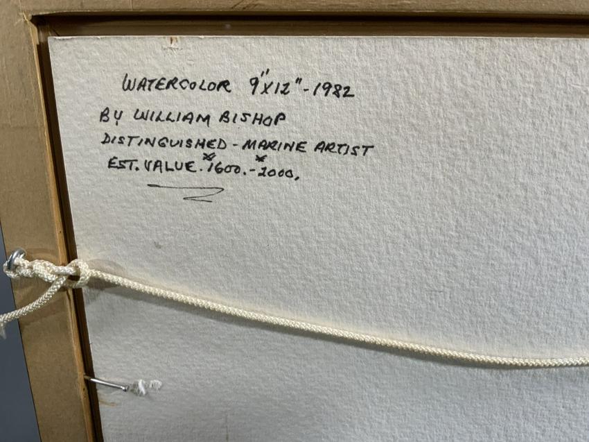 Royal Yacht Painting by William Bishop - Lannan Gallery