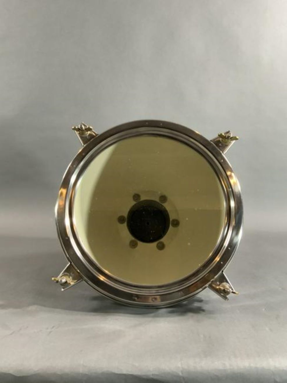 Brass And Aluminum Ships Cargo Light - Lannan Gallery