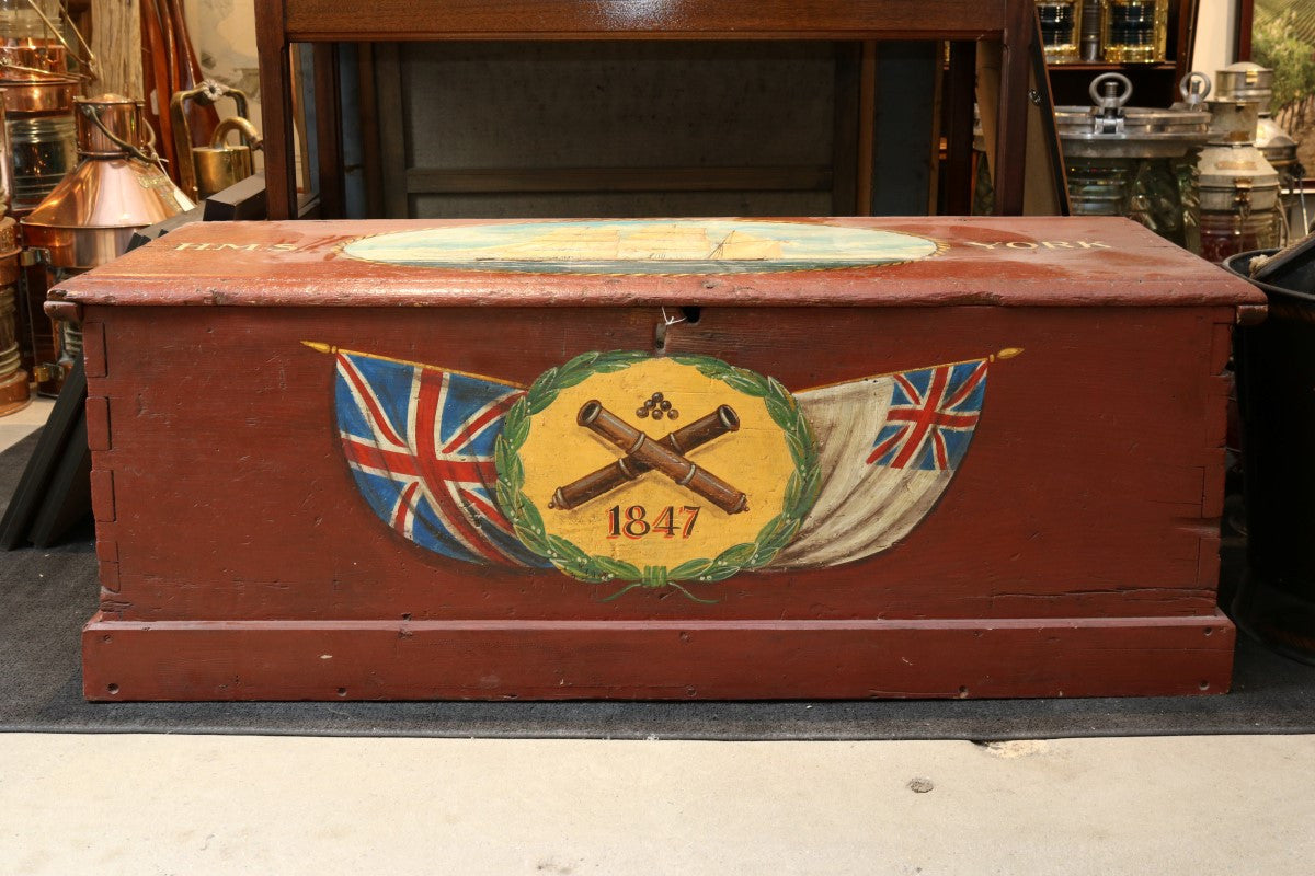 HMS Antique Trunks - Find Antique Trunks For Sale At HMS Antique Trunks