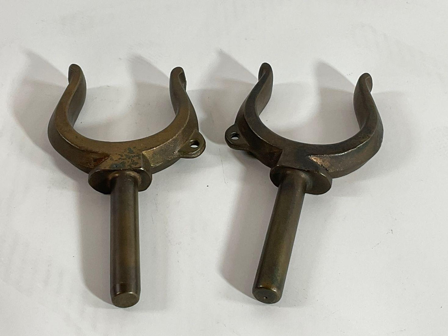 Coast Guard Bronze Oar Locks - Lannan Gallery