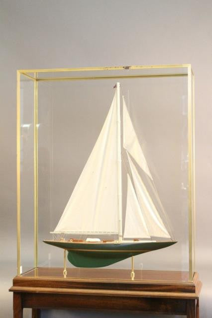 Model of America's Cup Yacht "Shamrock V" - Lannan Gallery