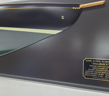 Half Model of the John Alden Yacht “Malabar X” - Lannan Gallery