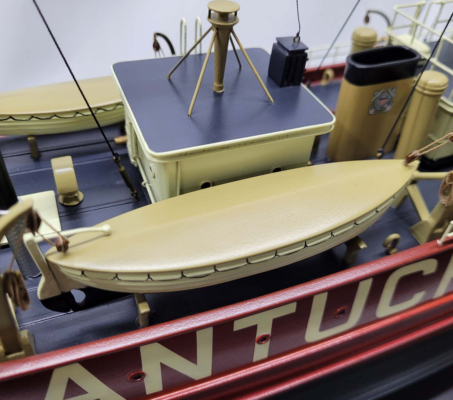 Nantucket Lightship Model LV-112 - Gray - Lannan Gallery