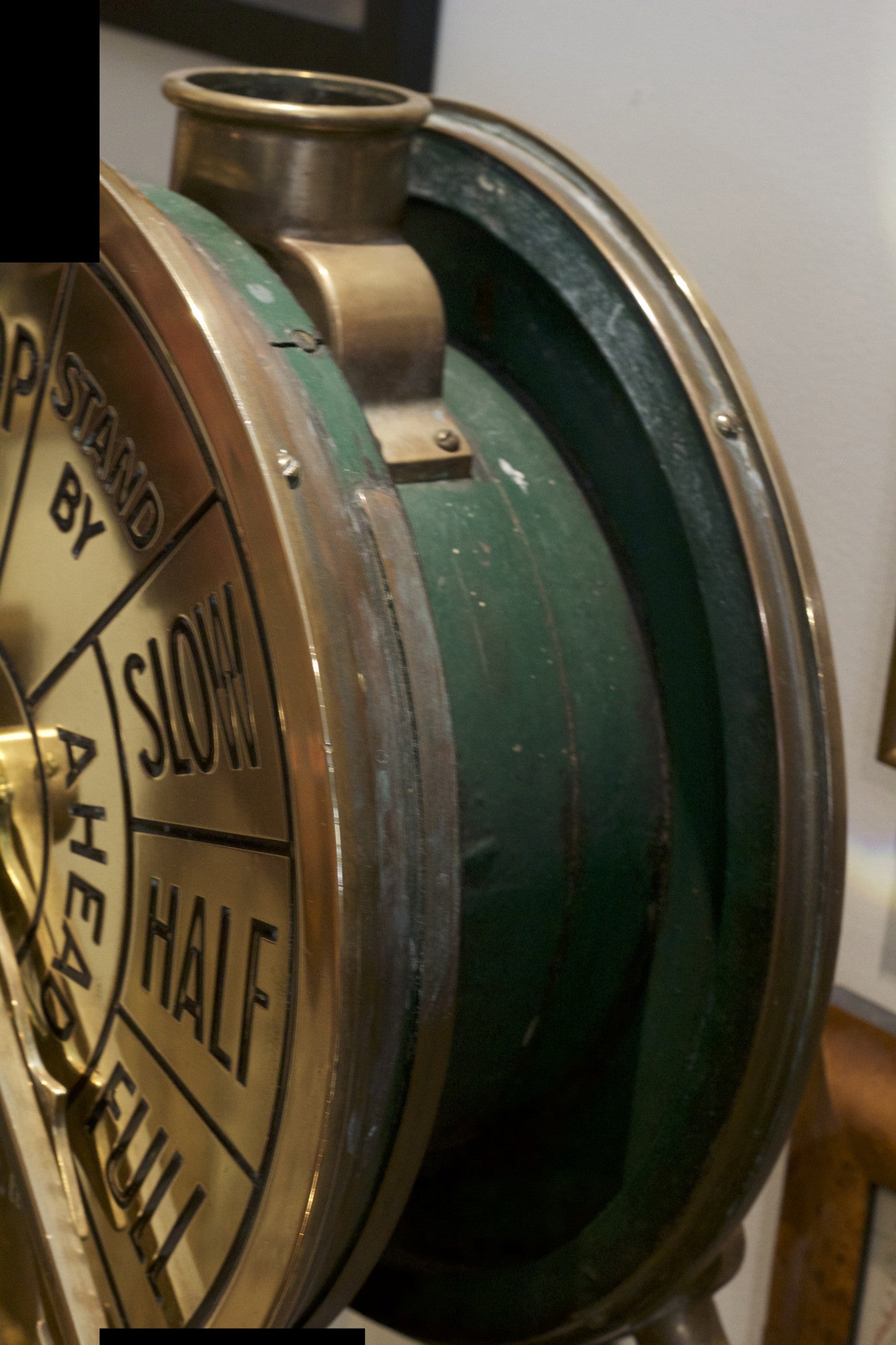 Massive Brass Telegrath by Charles Cory - Lannan Gallery