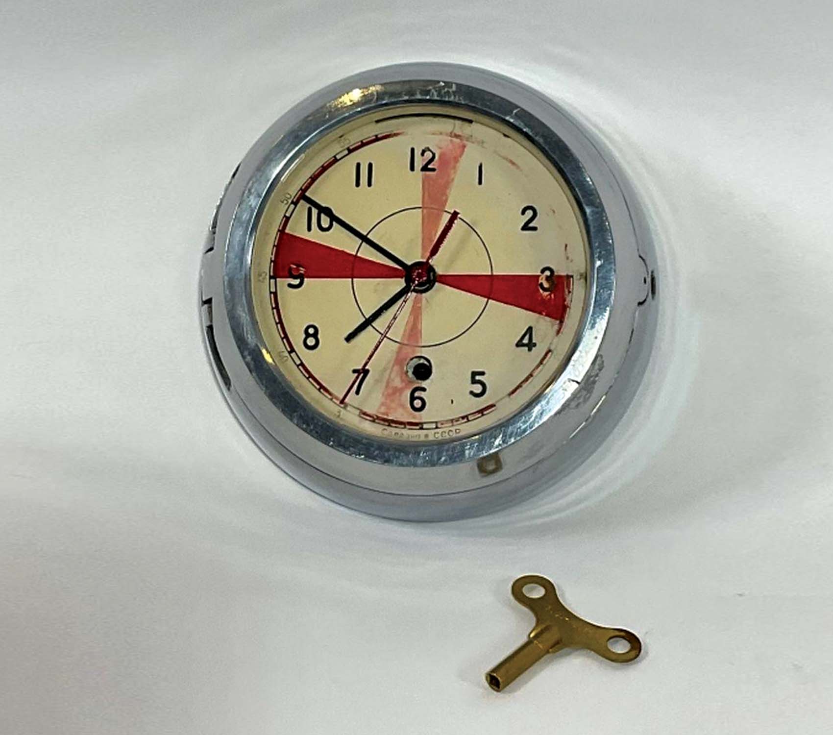 USSR Russian Soviet Navy Marine Submarine/Ship's Clock