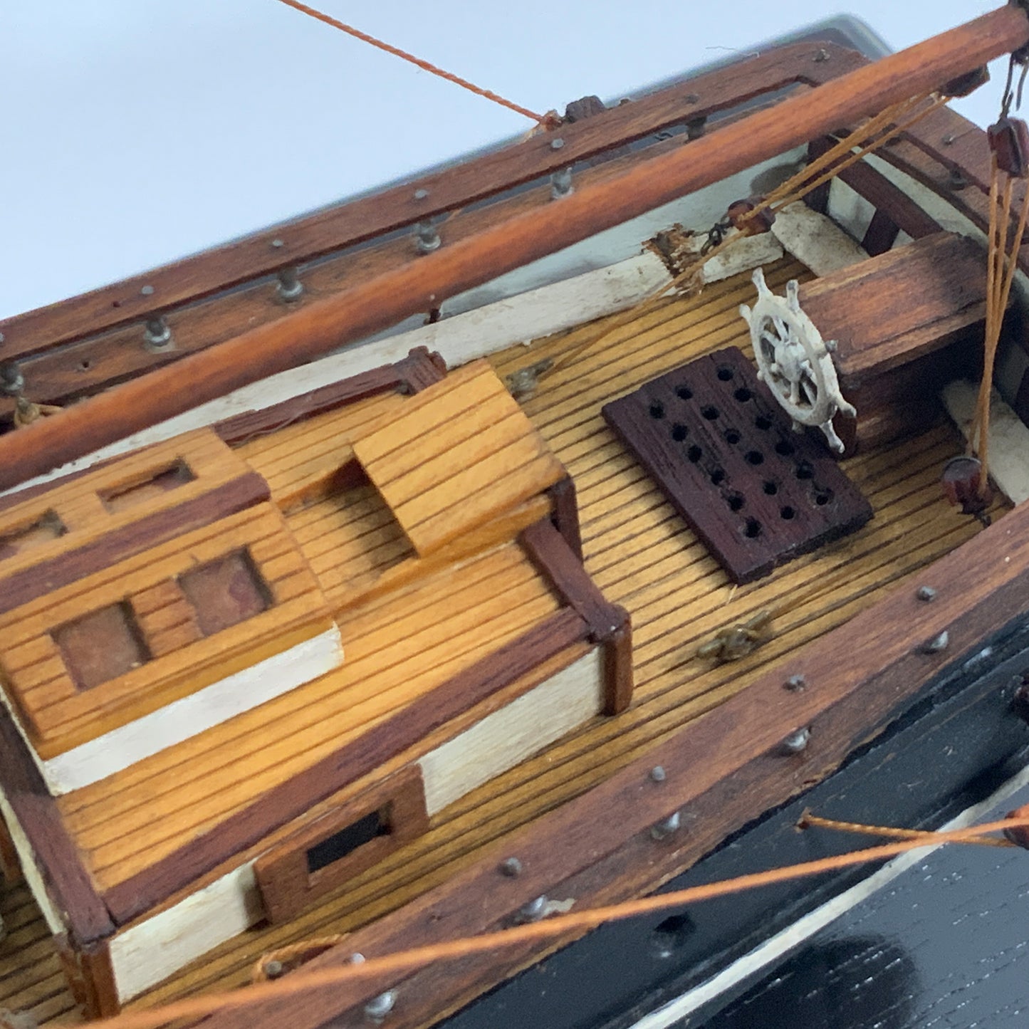 Antique Model Of The Brig Volante - Lannan Gallery