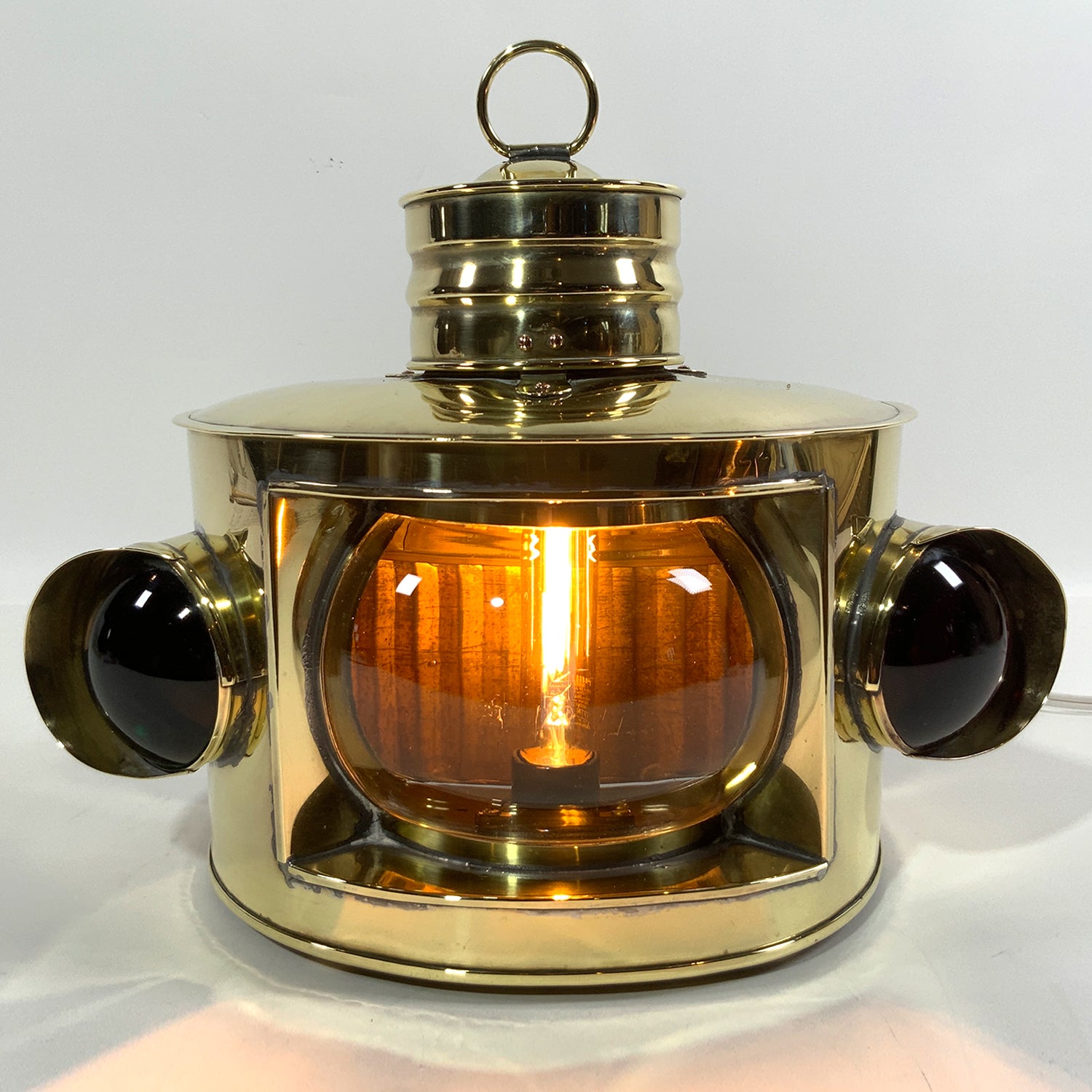 Brass Bow Lantern By British Maker Seahorse – Lannan Gallery