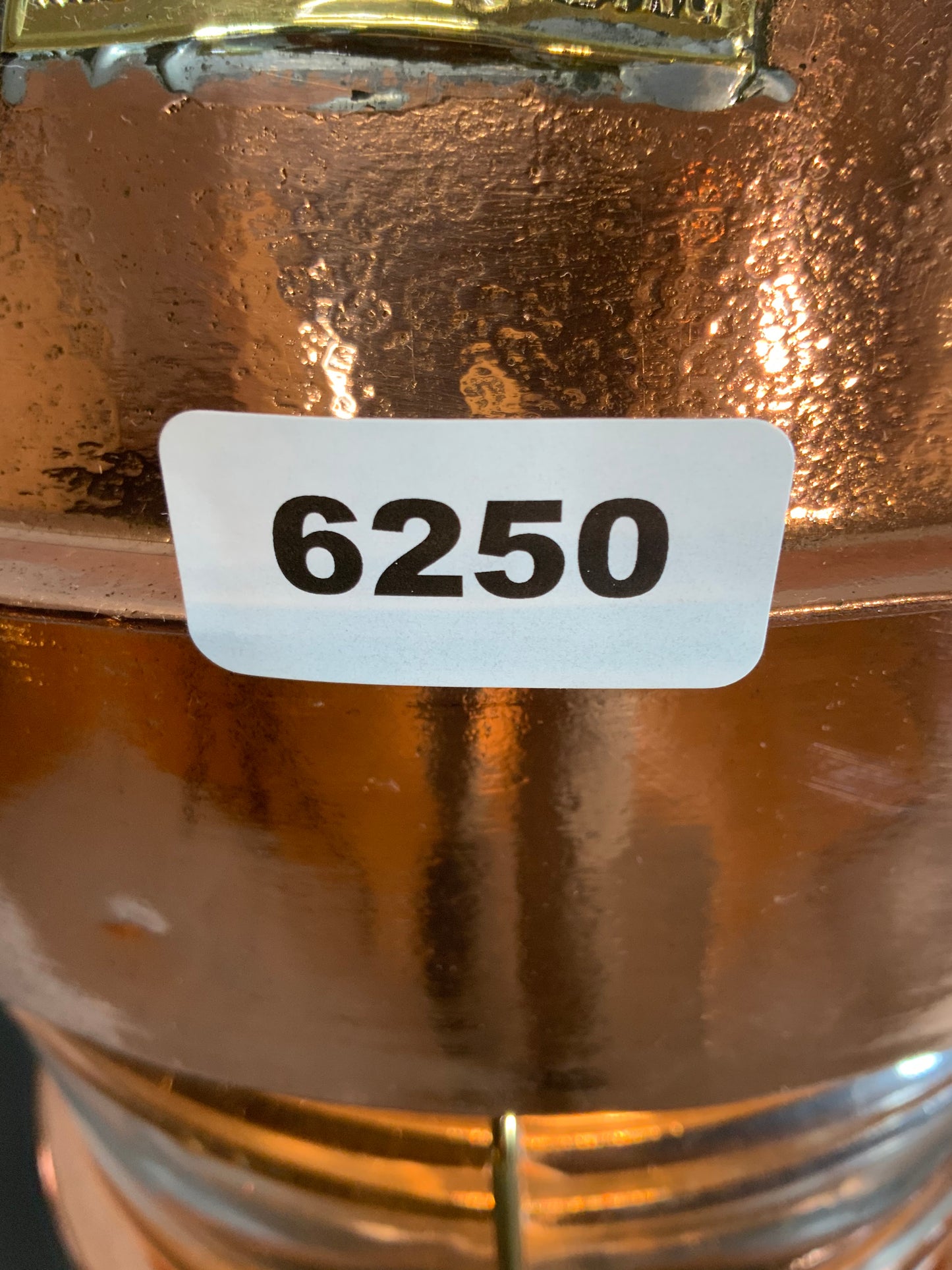 Copper Ship's Masthead Lantern by Meteorite "A11680" - Lannan Gallery