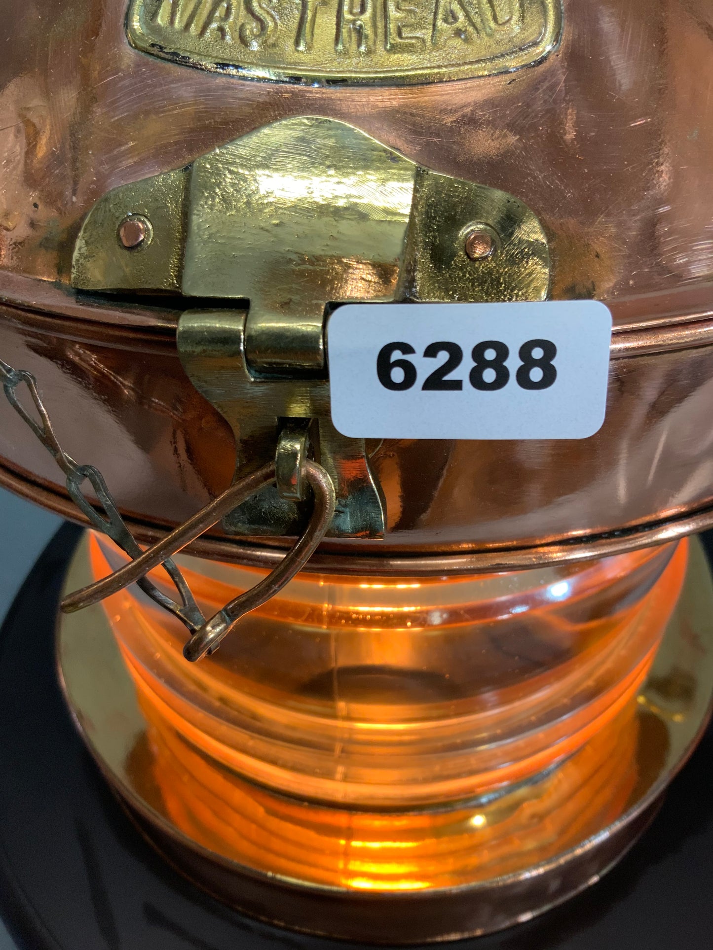 Copper Ship's Masthead Lantern by Tung Woo - Lannan Gallery