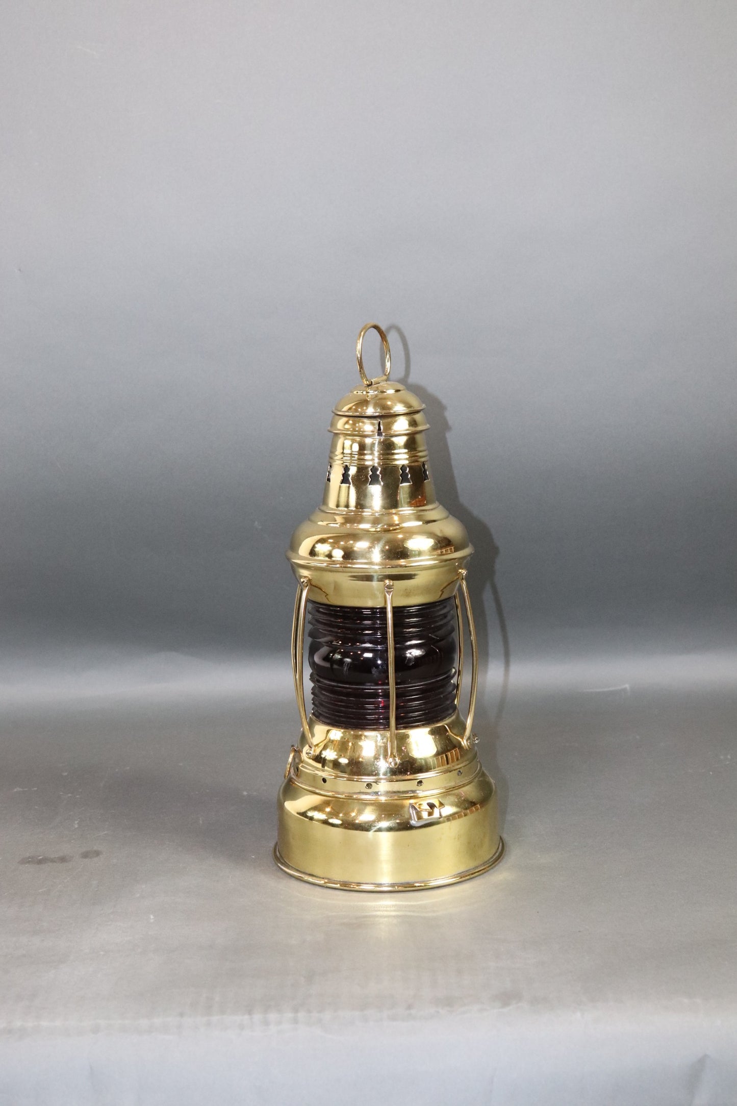 Solid Brass Ships Lantern - Lannan Gallery
